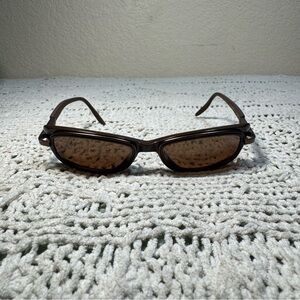Maui Jim Kapa Brown MJ 116-25 Sunglasses Shield Sport